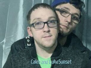Caleb_and_LukeSunset