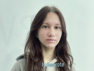 Holliswrote