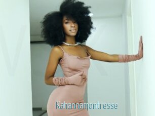 Kahannamontresse