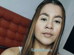 Kahomifoxxx