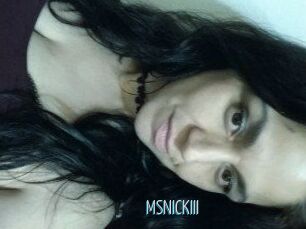MSNICKIII
